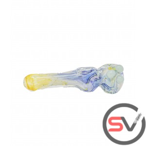 DOUBLE BOWL COSMIC NEBULA HAND PIPE 5inch